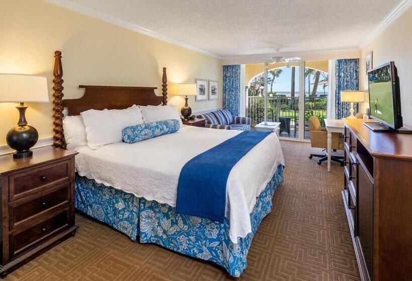 キングサイズベッドのスタンダードルーム, The King And Prince Beach & Golf Resort