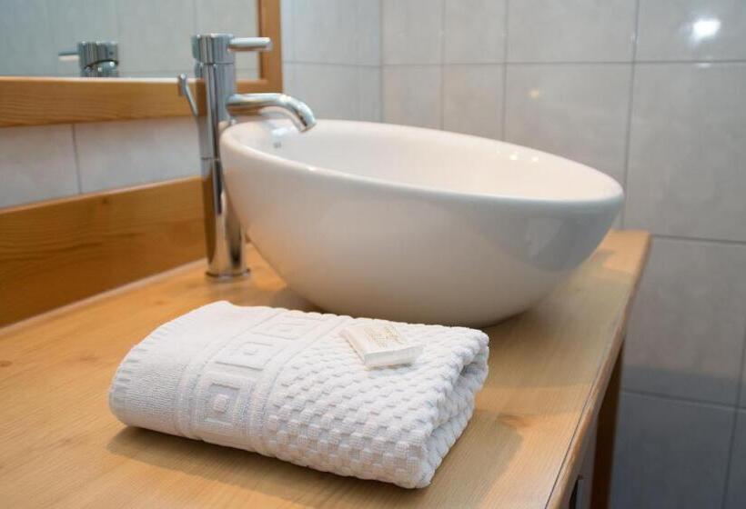 غرفة قياسية مزوَّدة بشُرفة, Garni Landhaus Florian