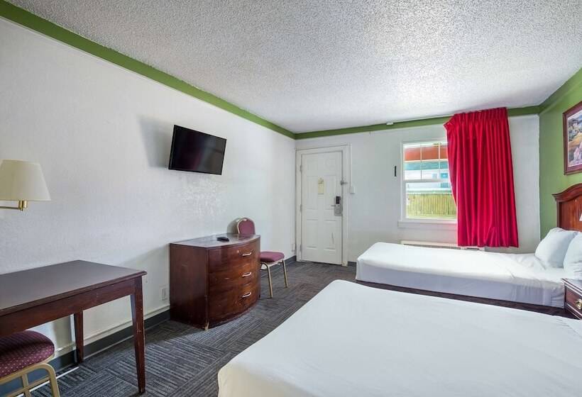 Номер Стандарт 2 Двуспальные Кровати, Americas Best Value Inn Denver