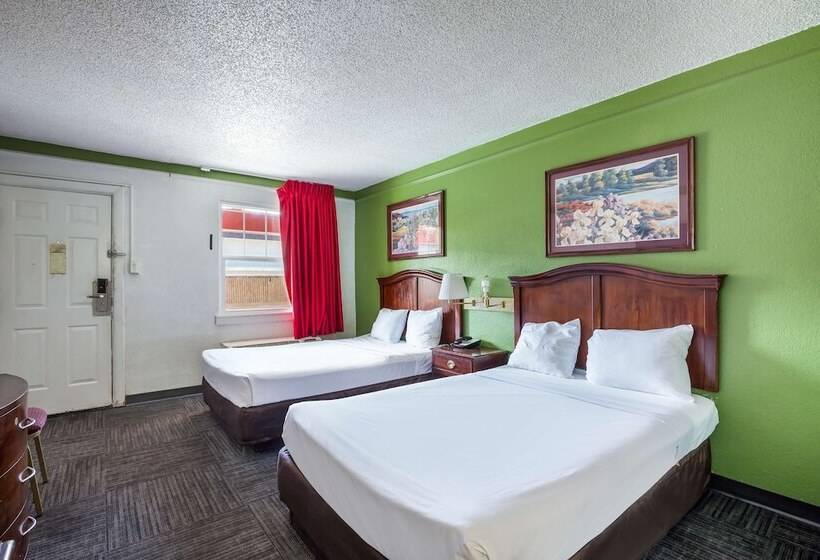 스탠다드 룸 더블 침대 2개, Americas Best Value Inn Denver
