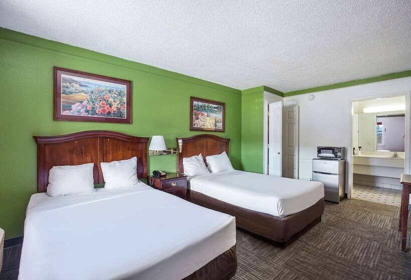 Номер Стандарт 2 Двуспальные Кровати, Americas Best Value Inn Denver