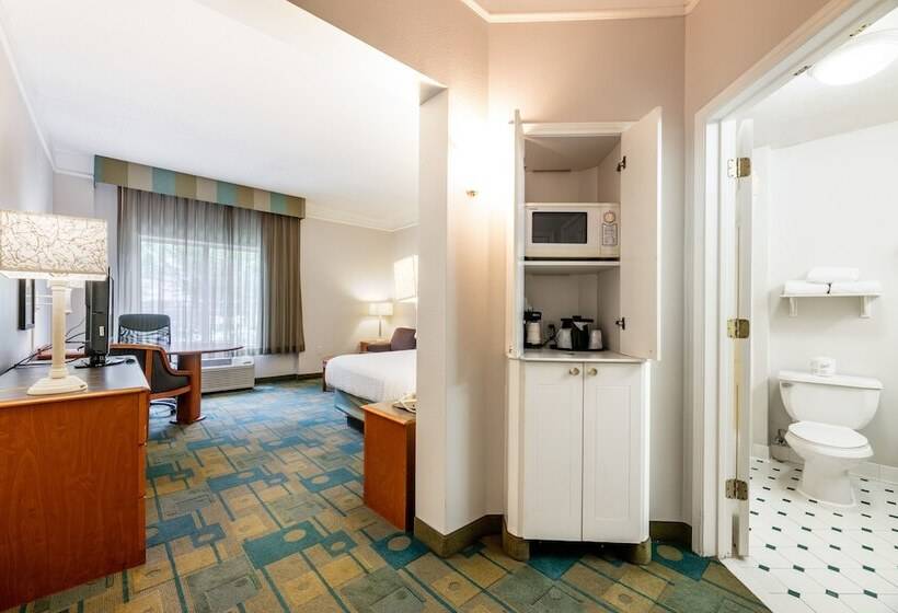 Suíte Cama King, La Quinta Inn & Suites By Wyndham Houston Bush Iah South