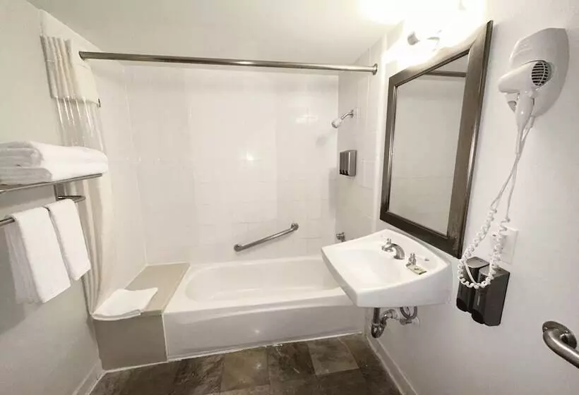 اتاق استاندارد با تخت بزرگ برای معلولان, Lincoln Hotel Monterey Park Los Angeles