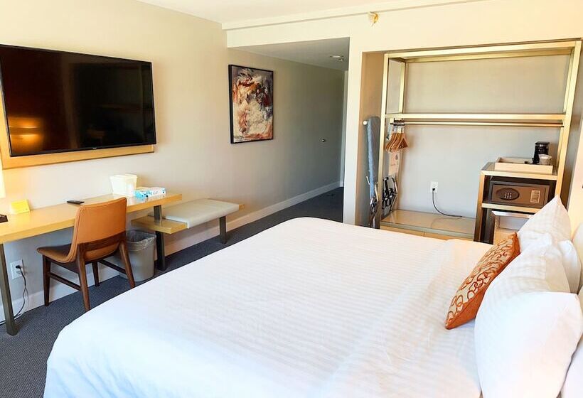 חדר סטנדרט, מיטת קינג, מותאם לאדם עם מוגבלויות, Lincoln Hotel Monterey Park Los Angeles