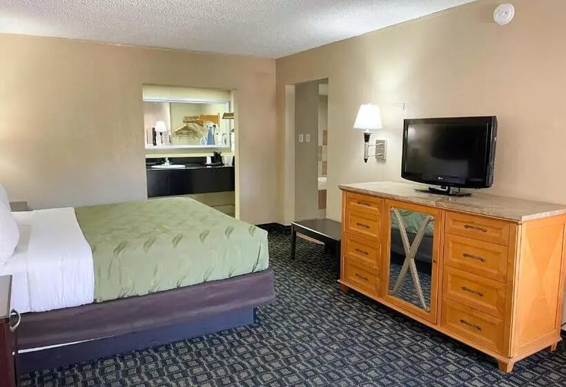 キングサイズベッドのスタンダードルーム, Studio 6 Suites North Richland Hills Tx