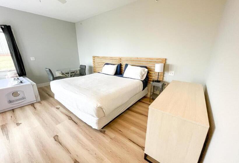 غرفة قياسية سرير كينج, Lake Bluff Inn And Suites