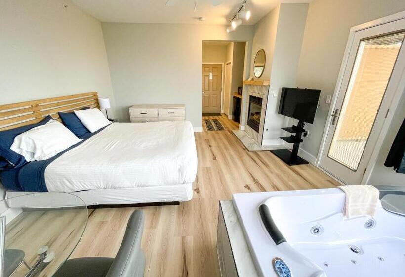 غرفة قياسية سرير كينج, Lake Bluff Inn And Suites