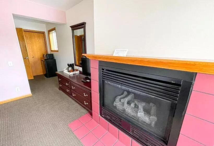身障者適用キングサイズベッドルーム, Lake Bluff Inn And Suites