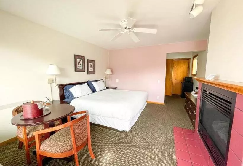 身障者適用キングサイズベッドルーム, Lake Bluff Inn And Suites