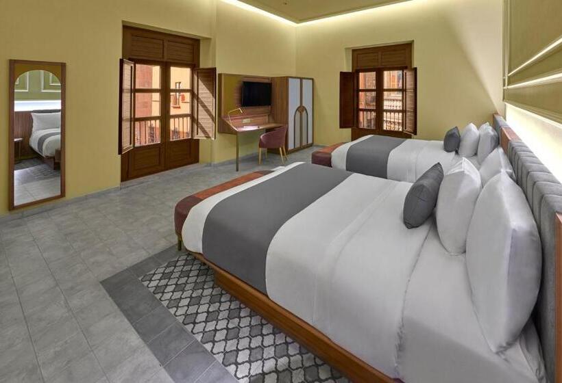 اتاق استاندارد با 2 تخت دوبل, City Centro By Marriott San Luis Potosi