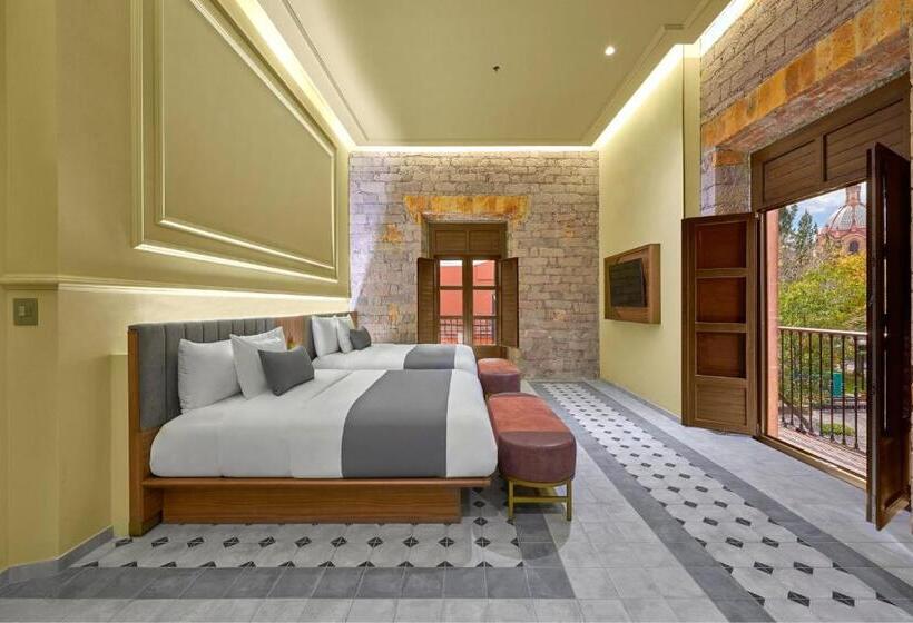 اتاق استاندارد با 2 تخت دوبل, City Centro By Marriott San Luis Potosi
