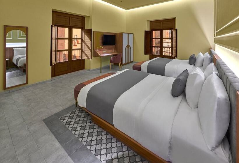 اتاق استاندارد با 2 تخت دوبل, City Centro By Marriott San Luis Potosi