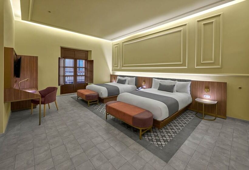 اتاق استاندارد با 2 تخت دوبل, City Centro By Marriott San Luis Potosi