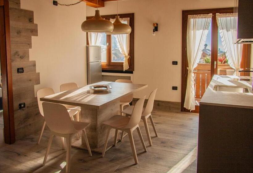 带2个卧室的公寓, Residenza Marconi