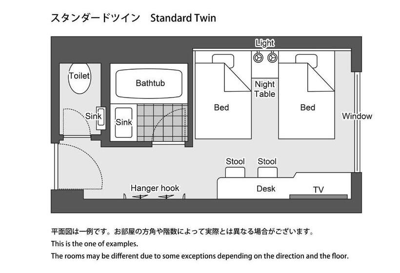 غرفة قياسية, Takarazuka