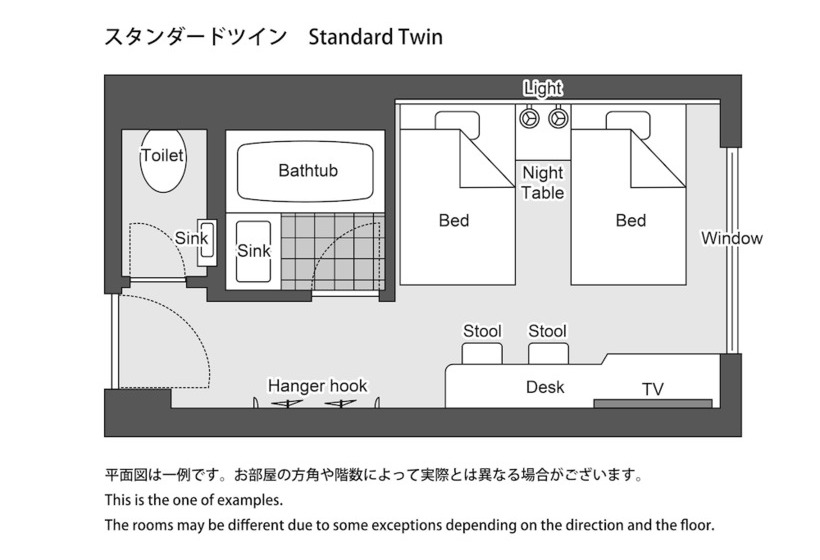 غرفة قياسية, Takarazuka