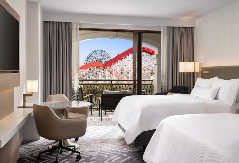 ２ダブルベッドのスタンダードルーム, The Westin Anaheim Resort
