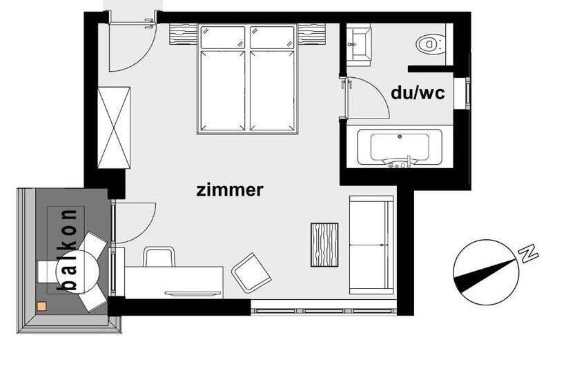 Номер Deluxe, Alpina&more Apartments I Zimmer