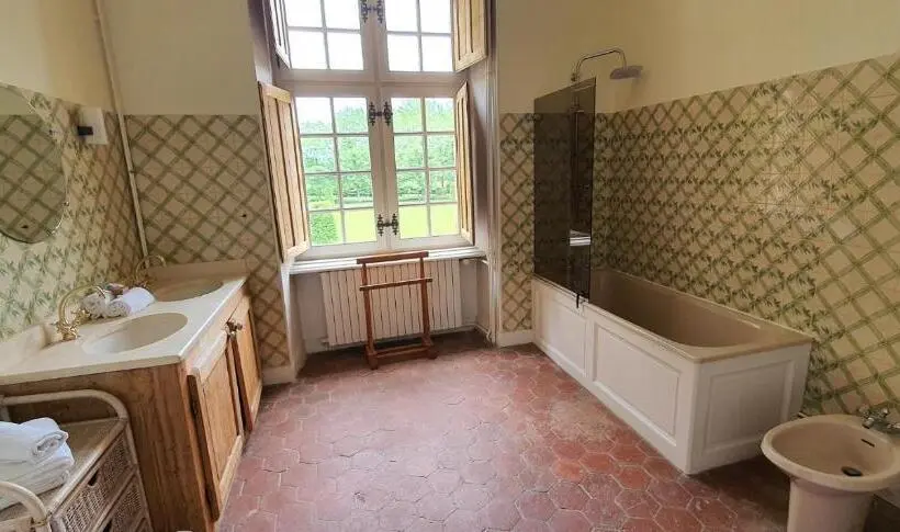 Standard-huone Puutarhanäkymä, Château De La Cour Senlisse