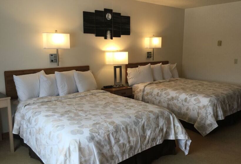 غرفه قياسيه سريرين مزدوجين, Great Northern Motel