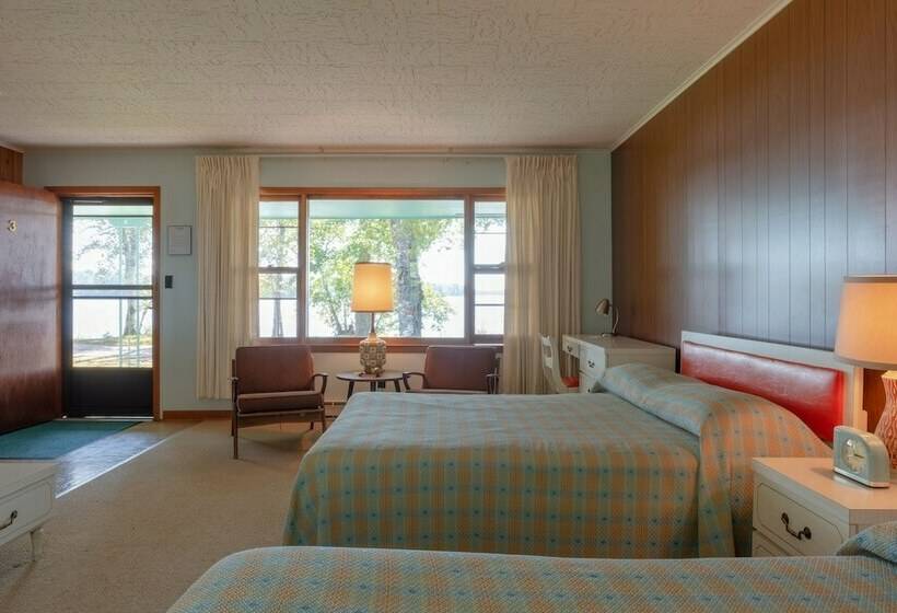 1침실 클래식 아파트, Historic Birch Lodge And Motel