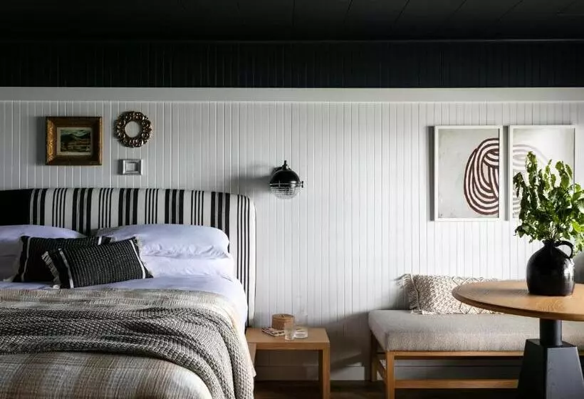 キングサイズベッドのデラックスルーム, Bluebird Ocean Point Inn