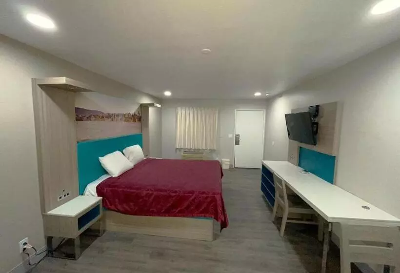اتاق استاندارد با تخت بزرگ, New Star Inn El Monte, Ca Los Angeles
