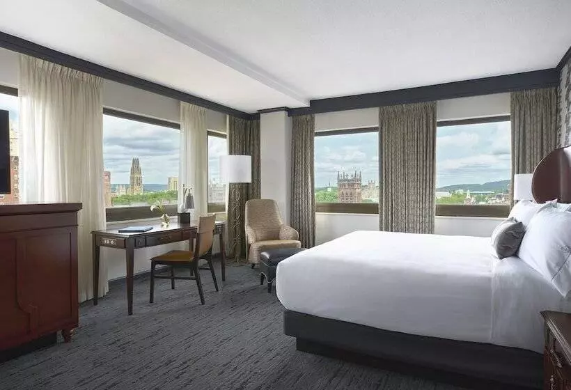 キングサイズベッドのスイートルーム, Omni New Haven Hotel At Yale