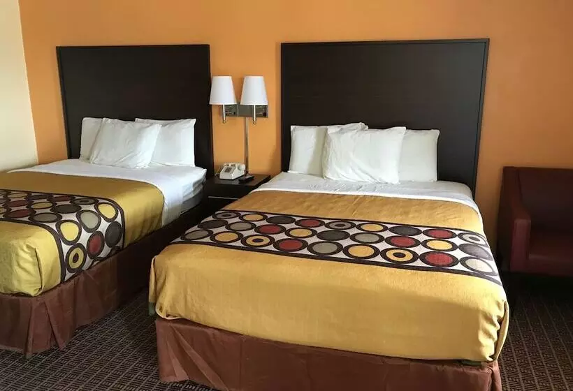 ２ダブルベッドのスタンダードルーム, Old Kentucky Home Motel