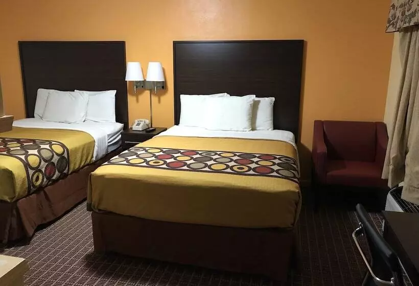 ２ダブルベッドのスタンダードルーム, Old Kentucky Home Motel