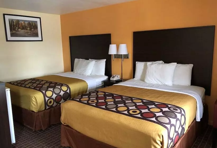 ２ダブルベッドのスタンダードルーム, Old Kentucky Home Motel