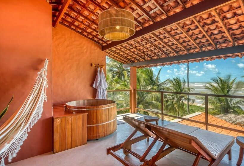 디럭스 스위트 바다 전망, Pousada Rota Ecologica