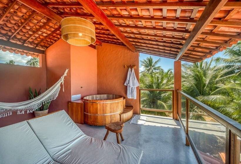 디럭스 스위트 바다 전망, Pousada Rota Ecologica