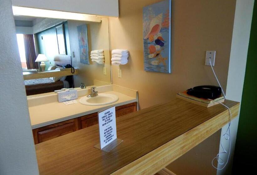 غرفة قياسية مطلّة علي البحر, Padre South Hotel On The Beach