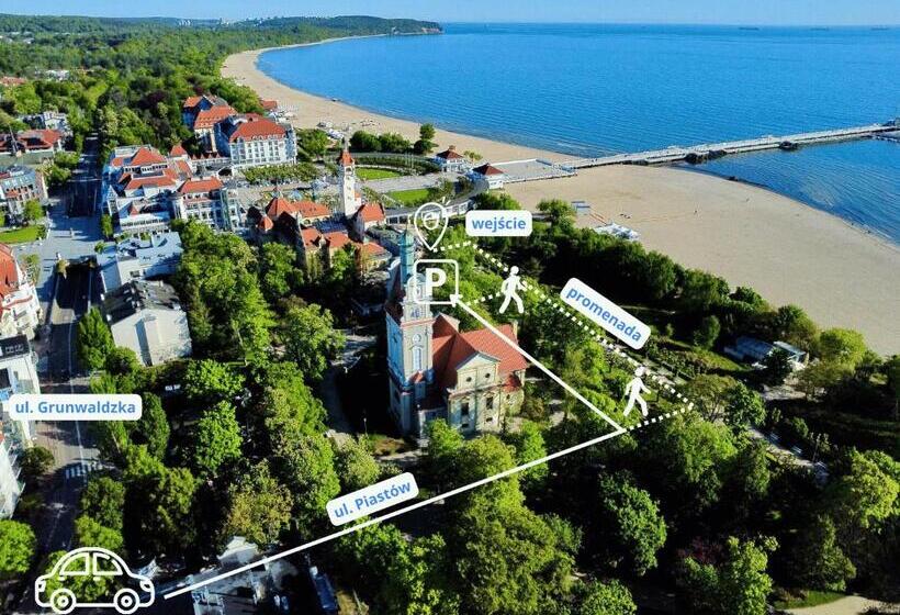 اتاق استاندارد یک نفره با چشمانداز دریا, Seaside Sopot   Tuż Przy Plaży