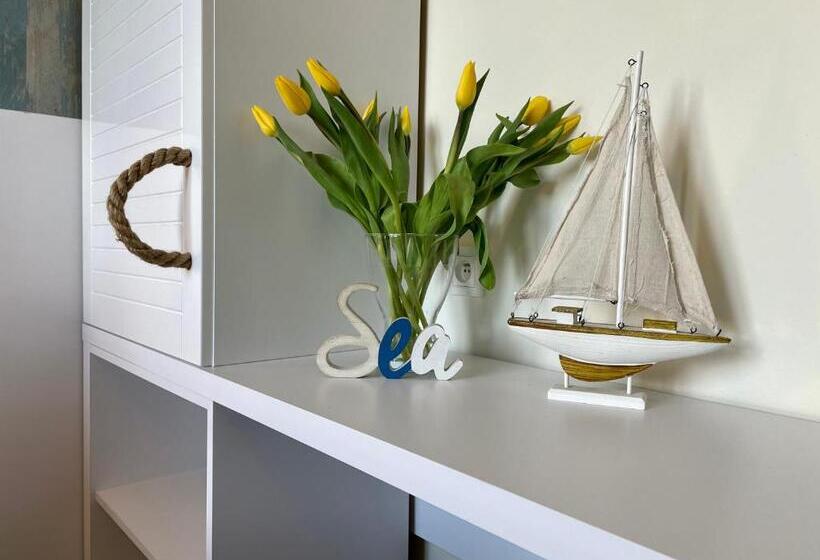 اتاق لوکس با چشمانداز دریا, Seaside Sopot   Tuż Przy Plaży