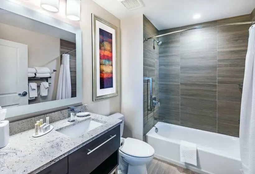 キングサイドベッドのスタンダードワンルーム, Towneplace Suites Dallas Plano/richardson