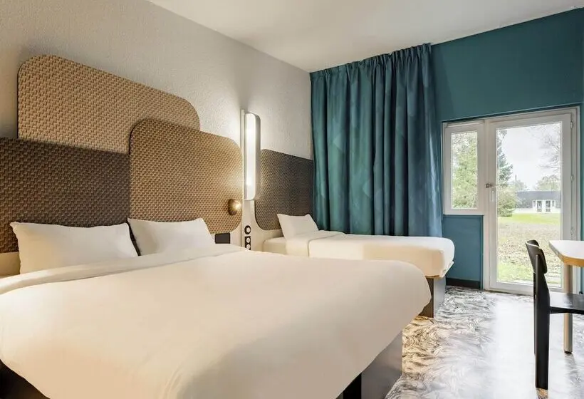 Standard Kolmen Hengen Huone, B&B HOTEL Valenciennes Sud