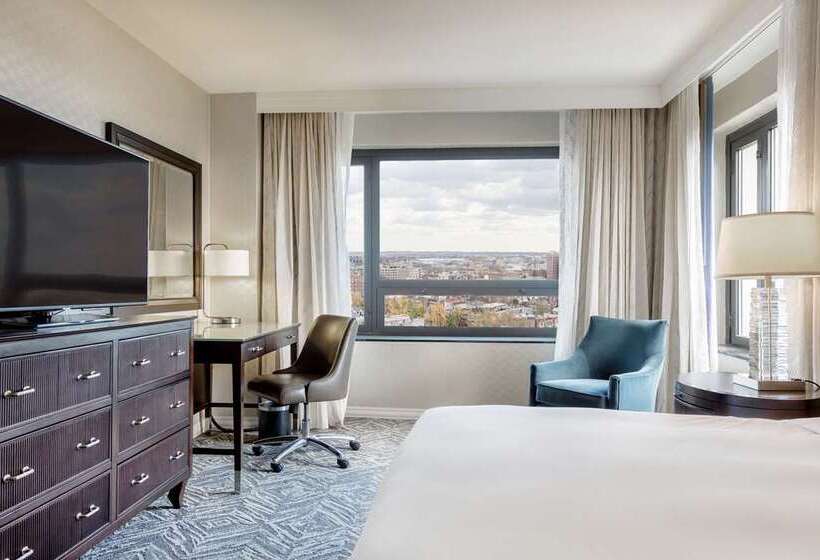 سوئیت جونیور با تخت بزرگ, Champlain Burlington, Curio Collection By Hilton