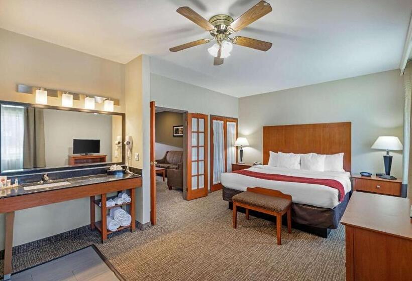 מיטת קינג בסוויטה, Comfort Suites North Dallas