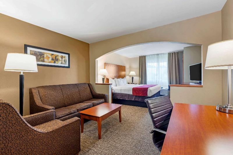 מיטת קינג בסוויטה, Comfort Suites North Dallas