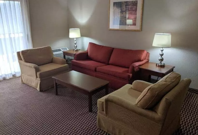 キングサイズベッドのスイートルーム, Ramada By Wyndham Raleigh