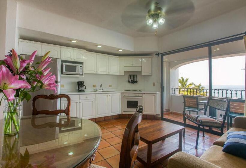 Апартаменты 1 Спальня Вид на Море, One Beach Street Puerto Vallarta