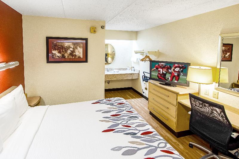스탠다드 룸 킹사이즈 침대, Red Roof Inn Huntington