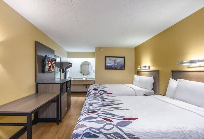 디럭스 룸, Red Roof Inn Kalamazoo West  Western Michigan U