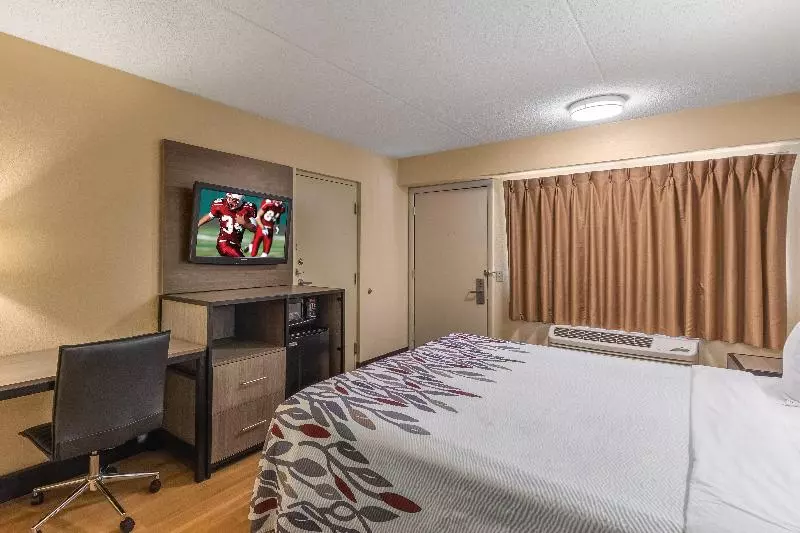 اتاق سوپریور با تخت بزرگ, Red Roof Inn Kalamazoo West Western Michigan U
