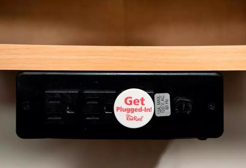 キングサイズベッドのスタンダードルーム, Red Roof Inn Toledo  University