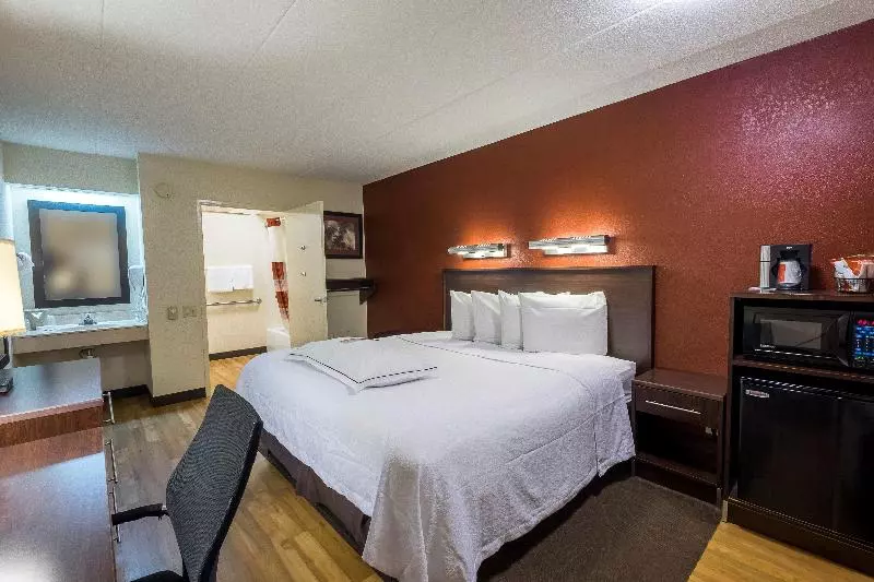 キングサイズベッドのスーペリアルーム, Red Roof Inn Plus+ Washington Dc Rockville