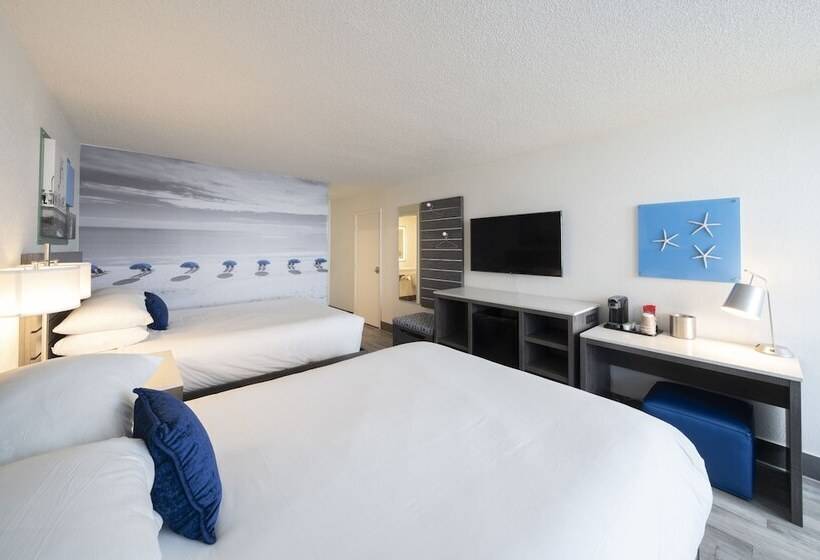 غرفه قياسيه سريرين مزدوجين, The Island Resort At Fort Walton Beach