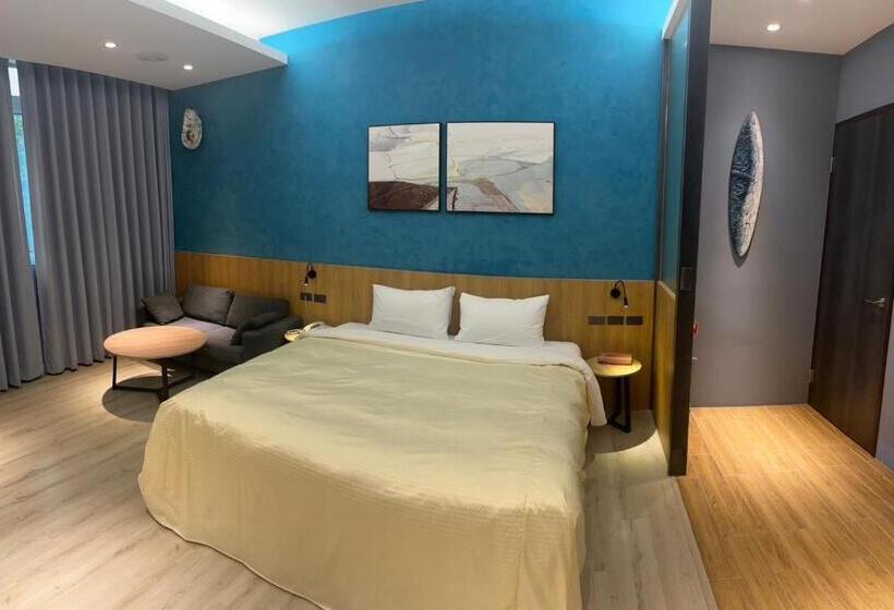 اتاق استاندارد با تخت دو نفره بزرگ, 溫沙堡汽車旅館 Windsor Castle Garden Motel